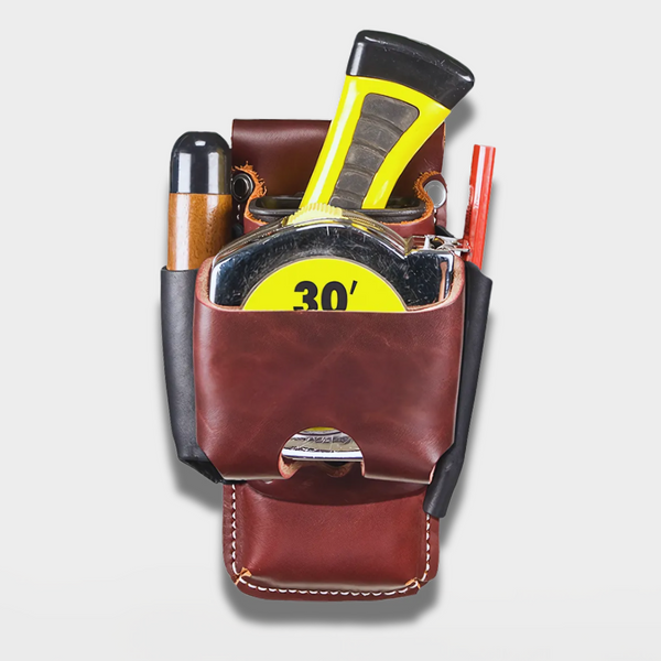 Craftsmen Leather 4-in-1 Belt-Worn Tool & Tape Holder
