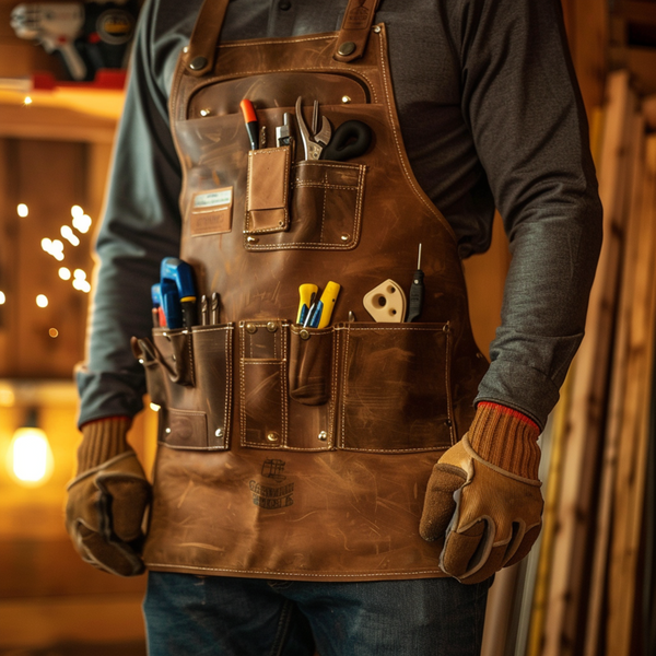 Electrician Work Apron with Padded Straps