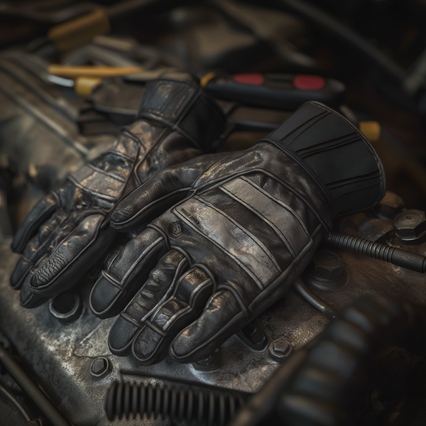 IronGrip Oil-Resistant Mechanic Gloves