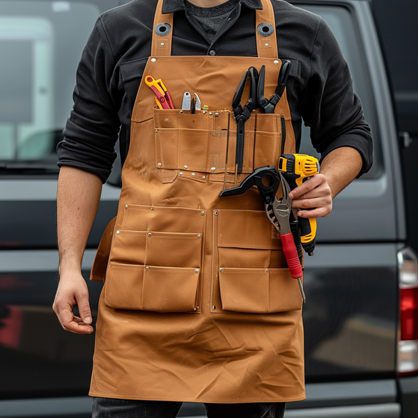Multi-Pocket Electricians Apron