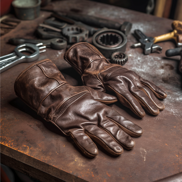 WrenchWorks Leather Mechanic Gloves